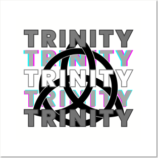 Trinity Threefold - Trinity Knot Posters and Art